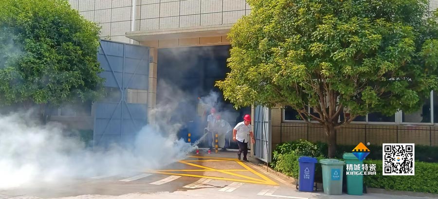 Z6人生就是博积极配合消防联合演练，共筑安全生产防线